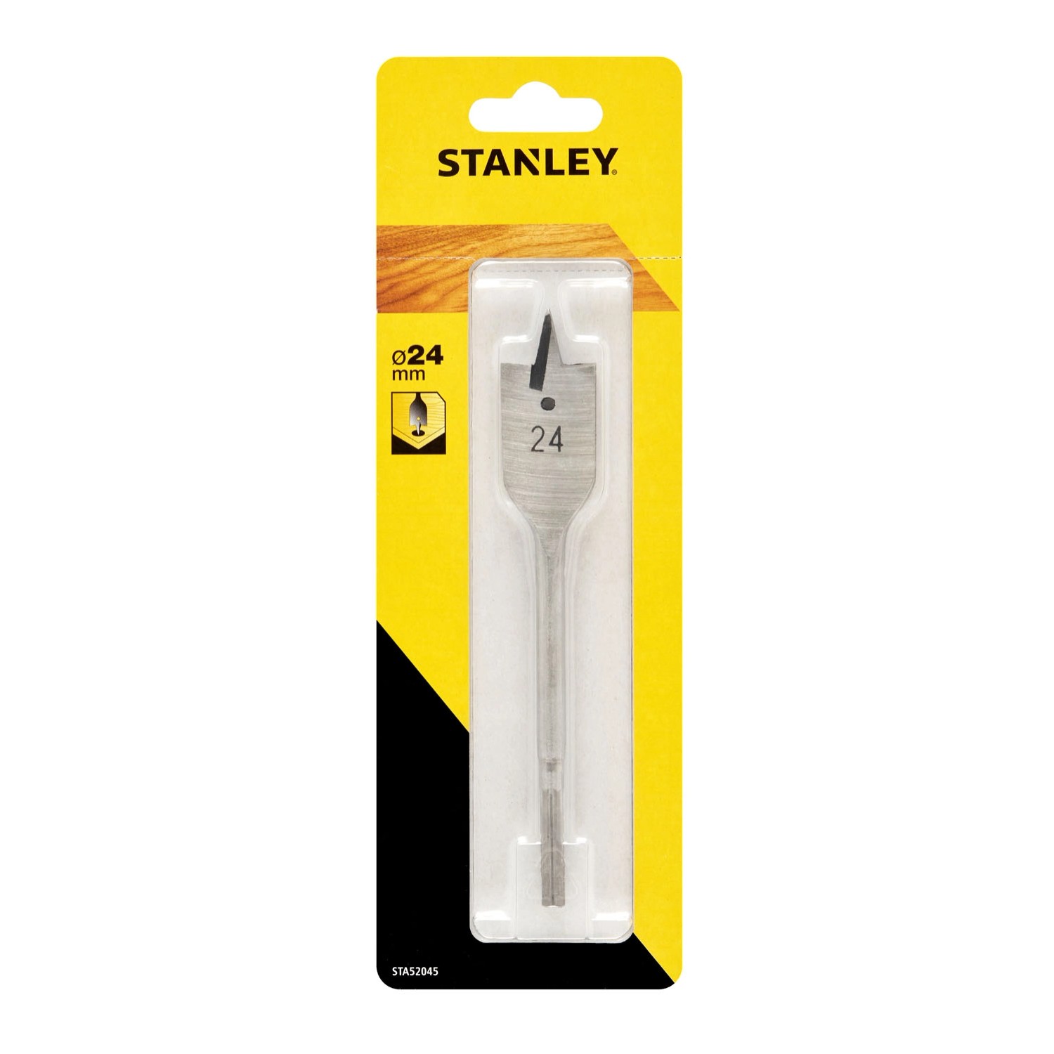 Stanley Wiertło do drewna płaskie 24 x 154 mm