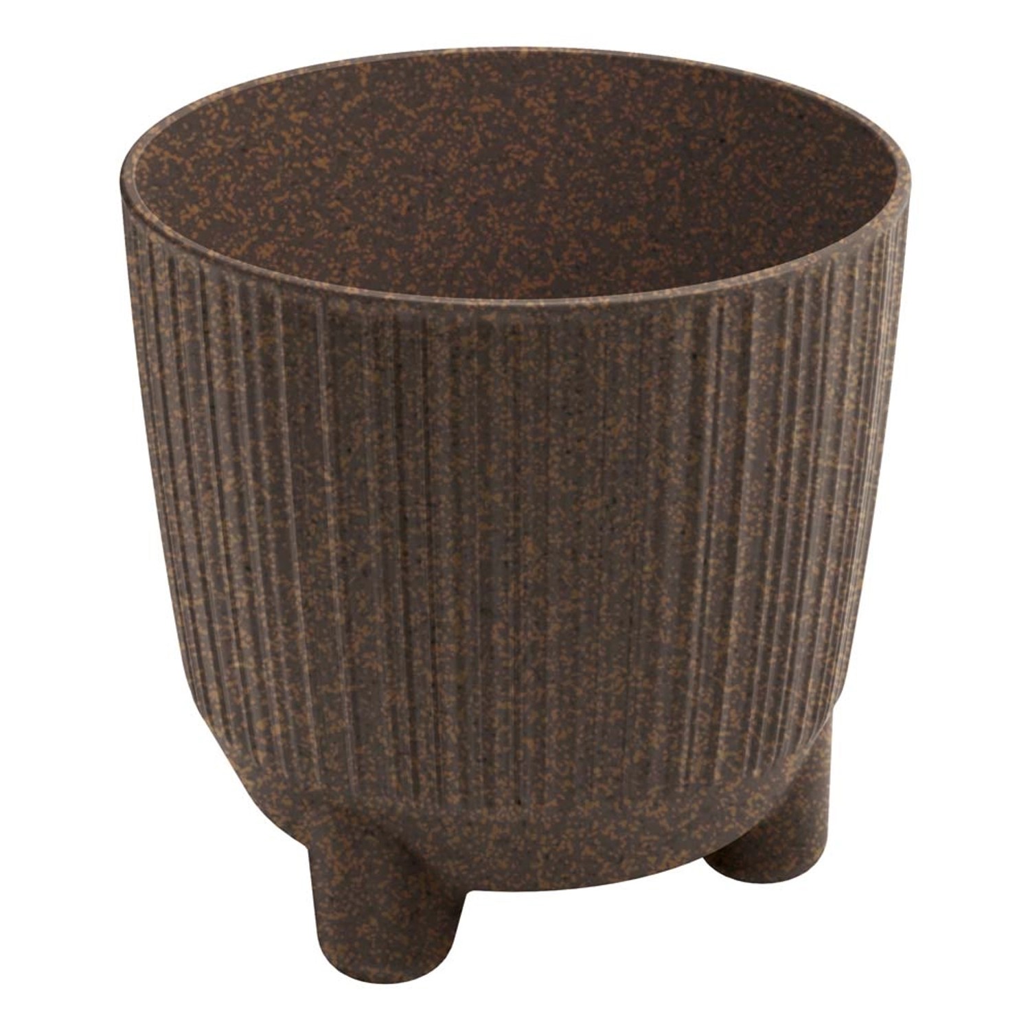 Doniczka Ryfo N Wood kawa ECO - 11 cm