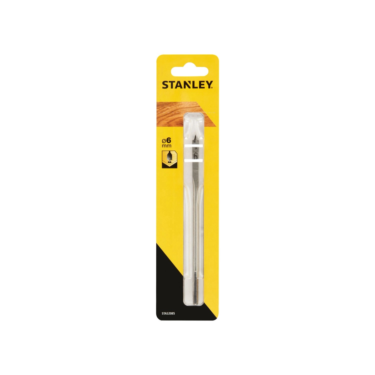 Stanley Wiertło do drewna płaskie 6 x 154 mm