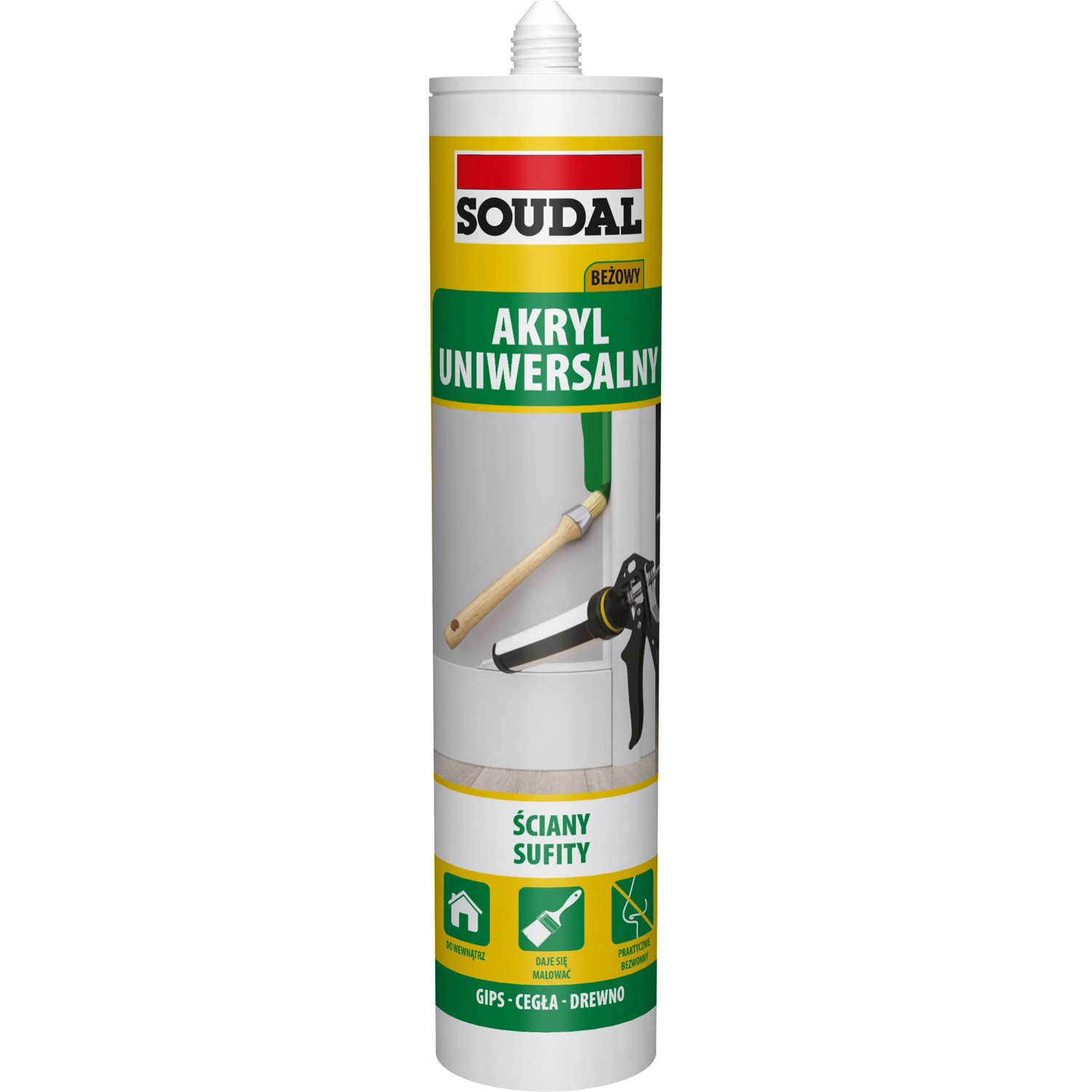 Soudal Akryl 280 ml beż