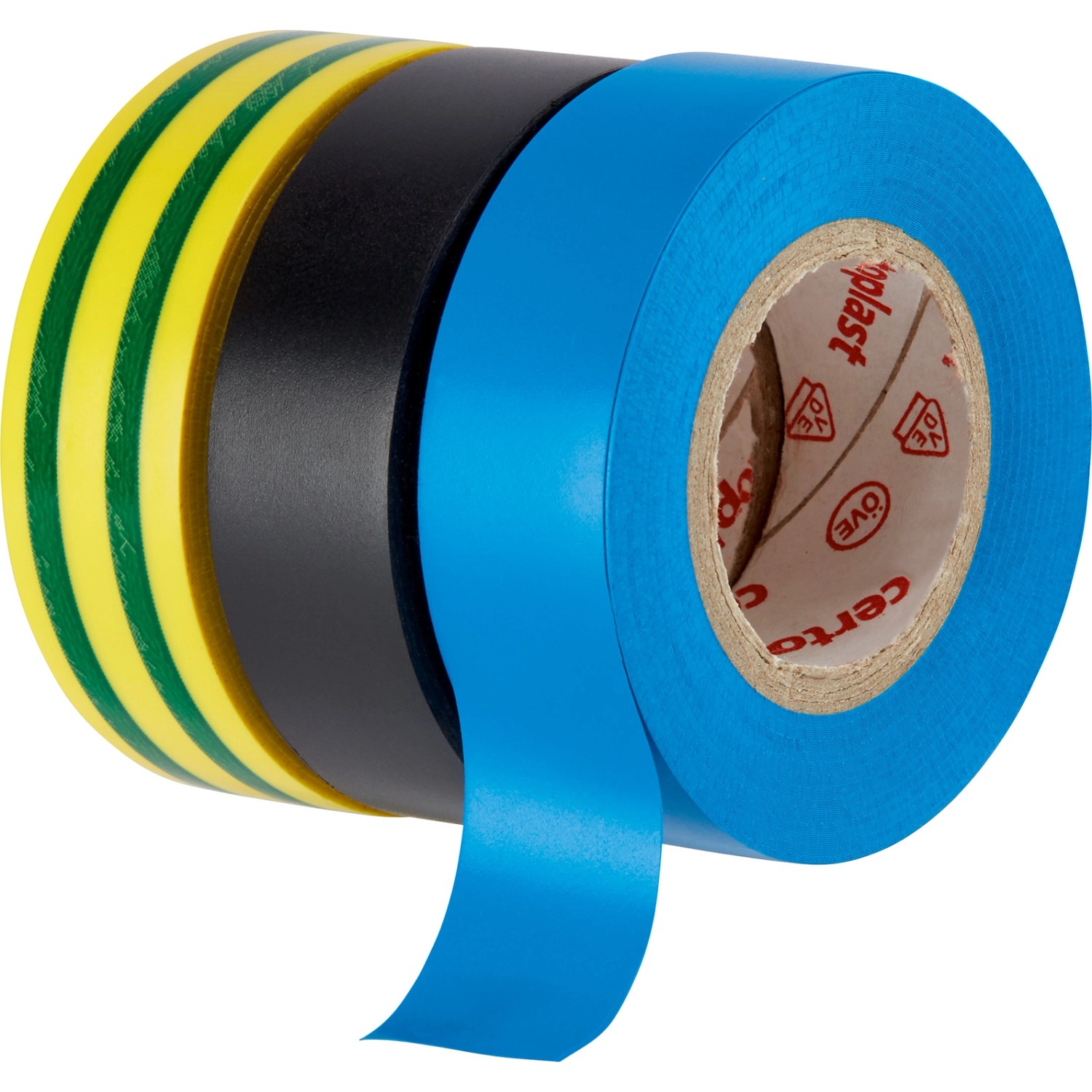 OBI Zestaw taśm izolacyjnych 15 mm x 10 m - 3 szt.