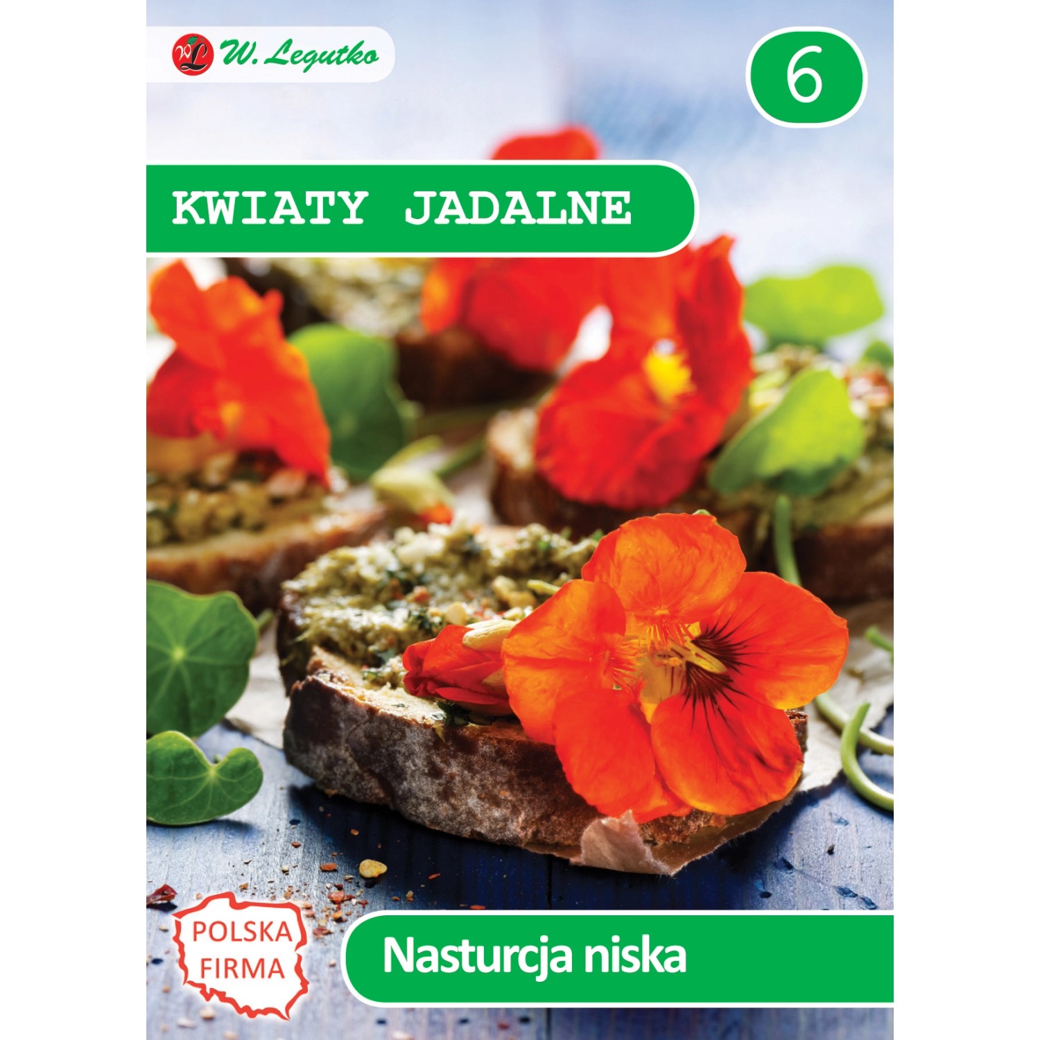 Nasturcja Tom Thumb mieszanka jadalna 5g