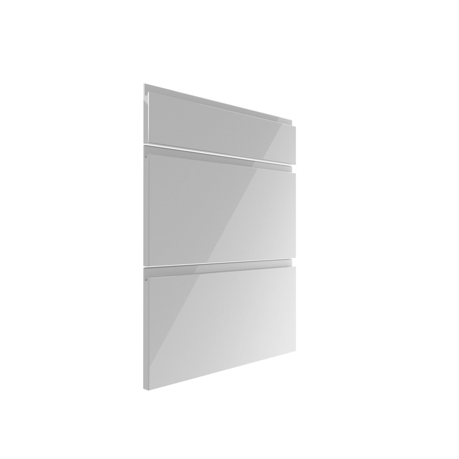 Trzy fronty do szafki z szufladami Verona 60 cm grey