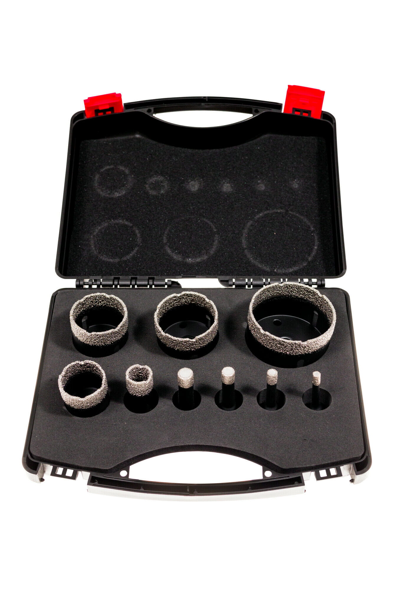 PRO ZESTAW 9 SZT OTWORNIC DIAMENTOWYCH DO CIĘCIA M14 6-68MM