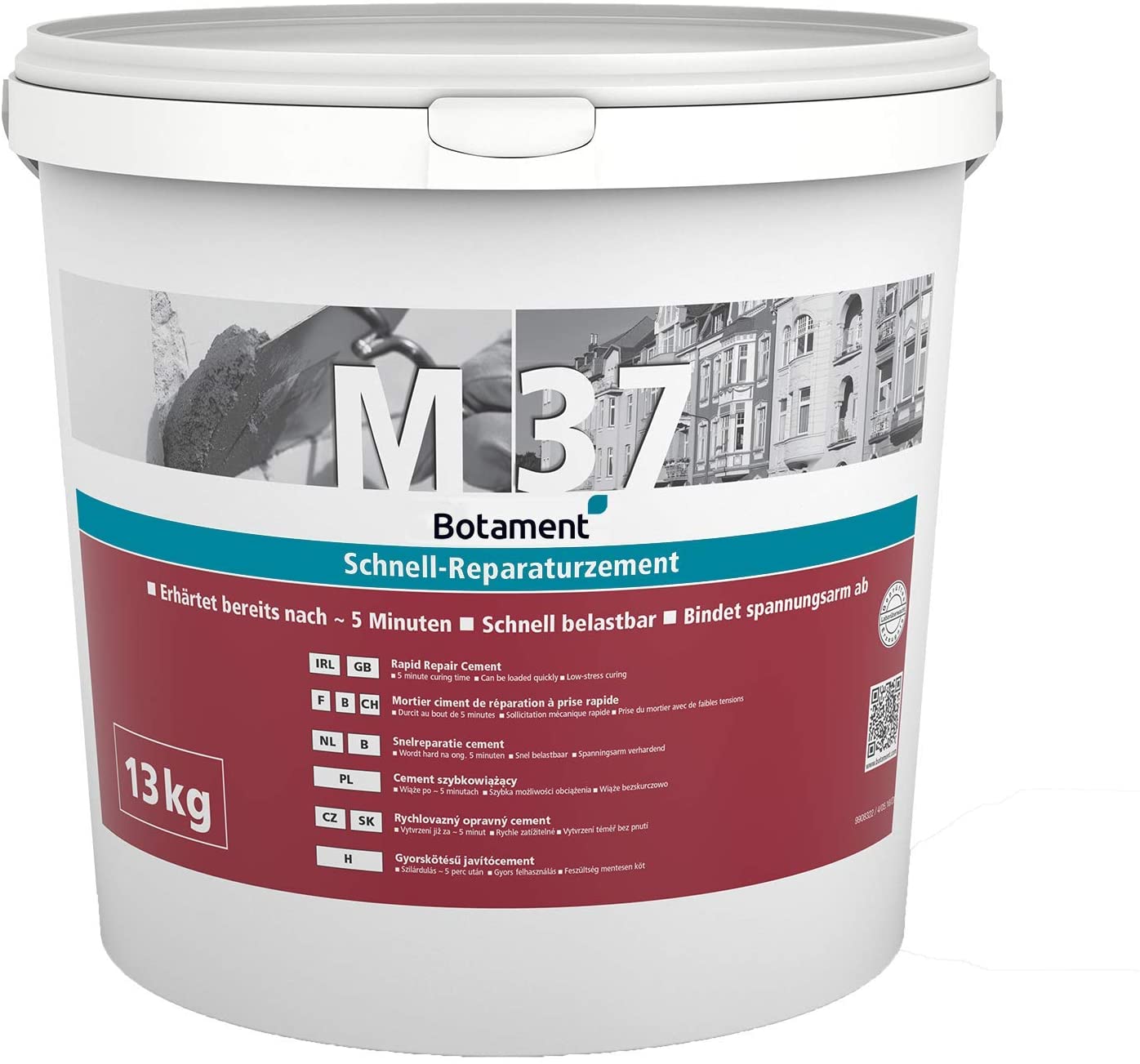 BOTAMENT M37 CEMENT SZYBKOWIĄŻĄCY 13KG