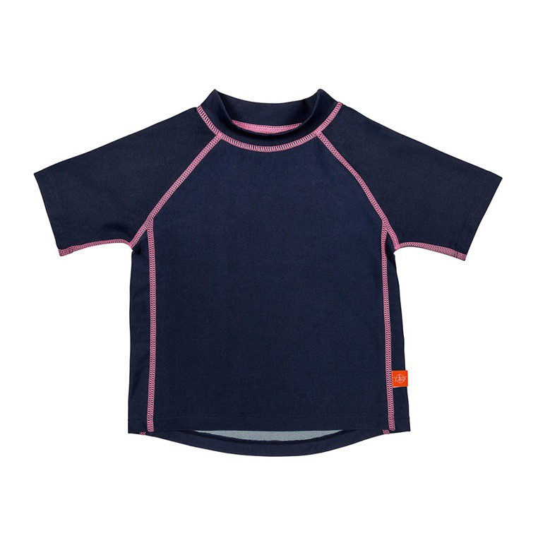 Lassig, koszulka T-shirt do pływania Navy, UV 50+, 18-24mcy