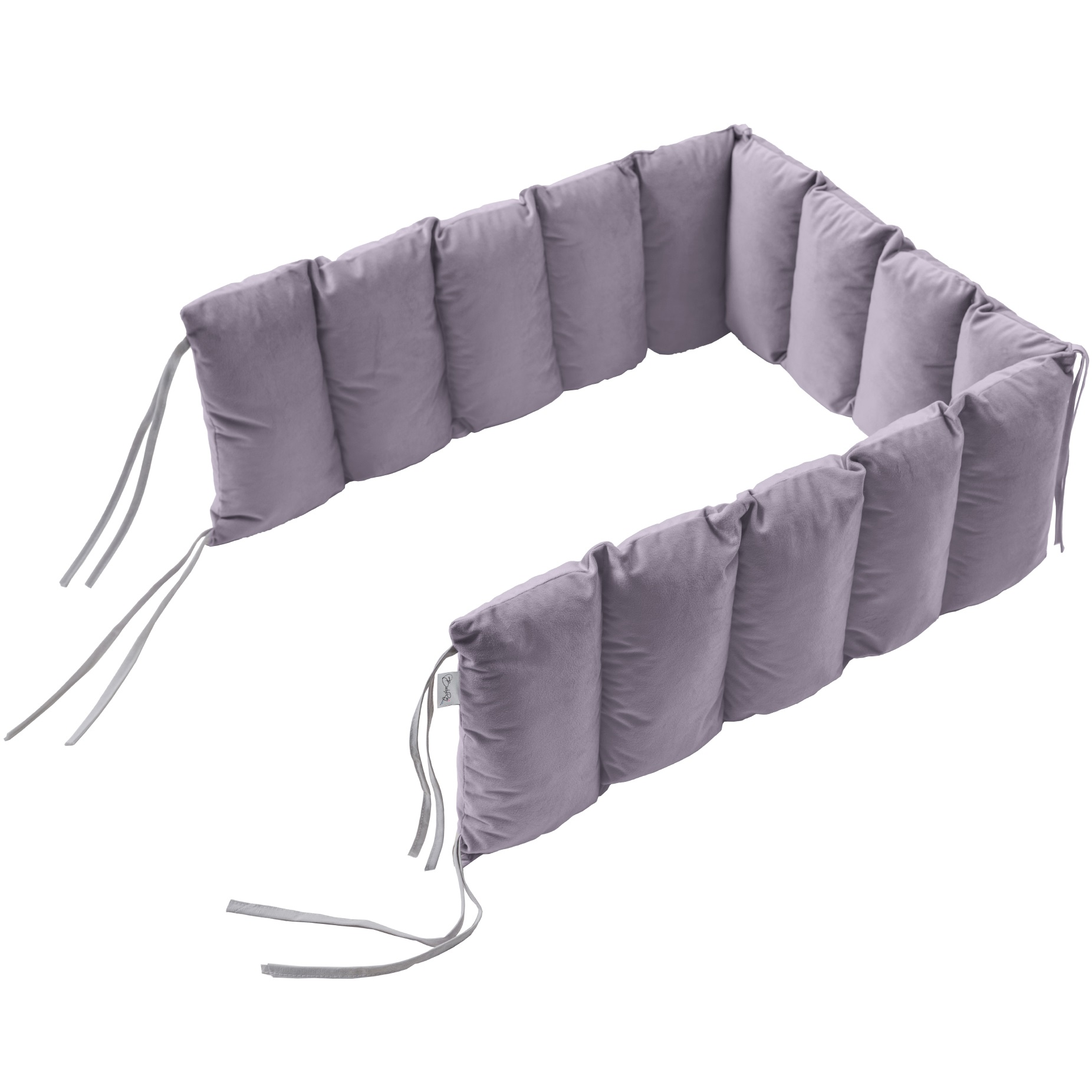 Ochraniacz do łóżeczka 180cm na szczebelki velvet fiolet BR