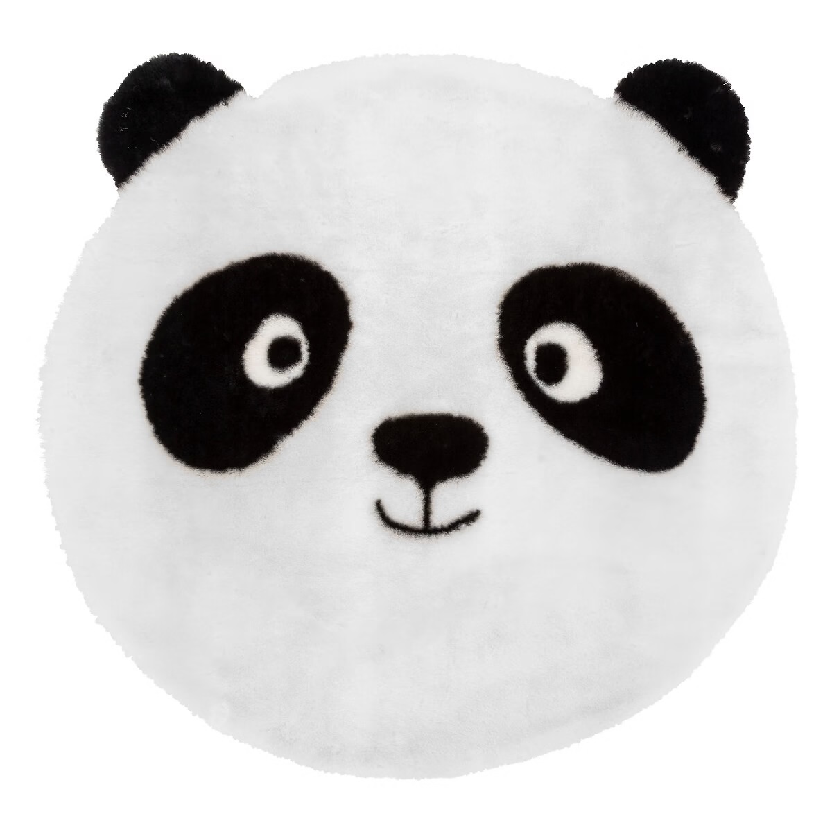 Dywan dziecięcy panda "Andy" Czarno-biały, średnica 100cm DB