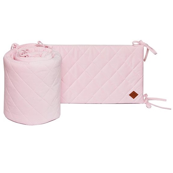 Ochraniacz do łóżeczka Velvet Pink FM - Rozmiar do Wyboru - 120x60cm