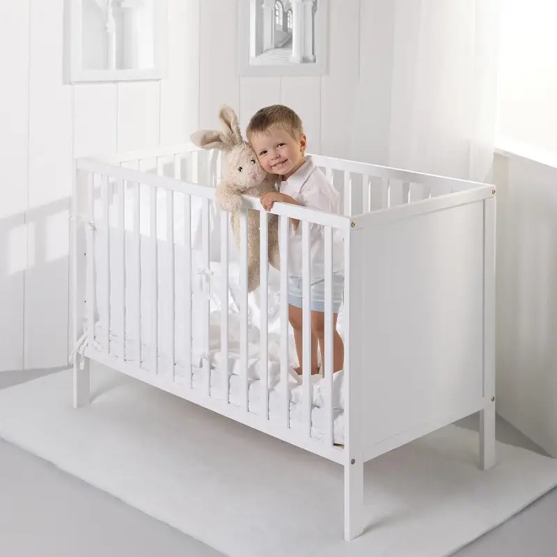 ŁÓŻECZKO ECO PANEL 120×60 WHITE LB - Samo łóżeczko
