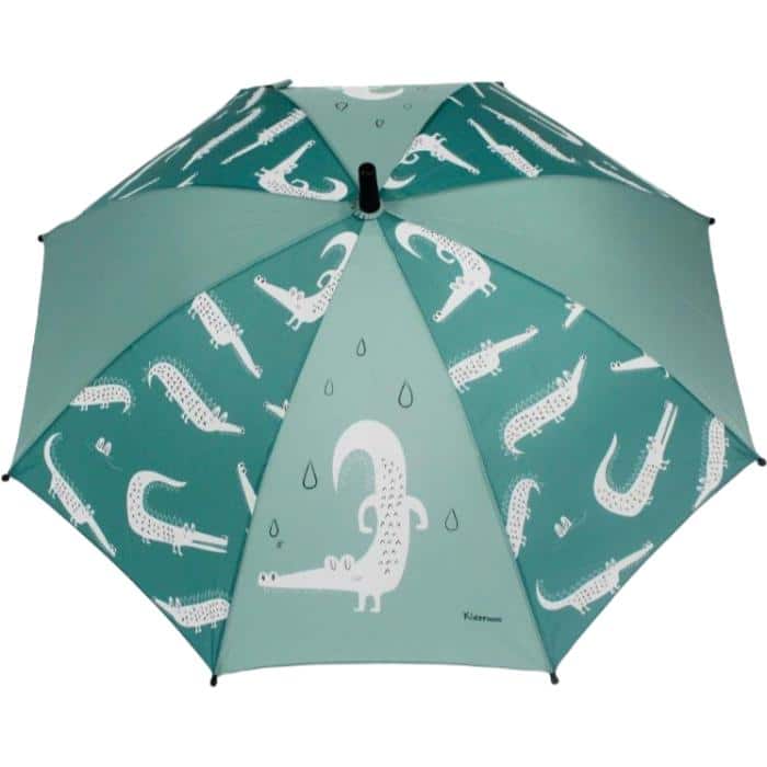 Parasol przeciwdeszczowy KIDZROOM krokodyle mint AG