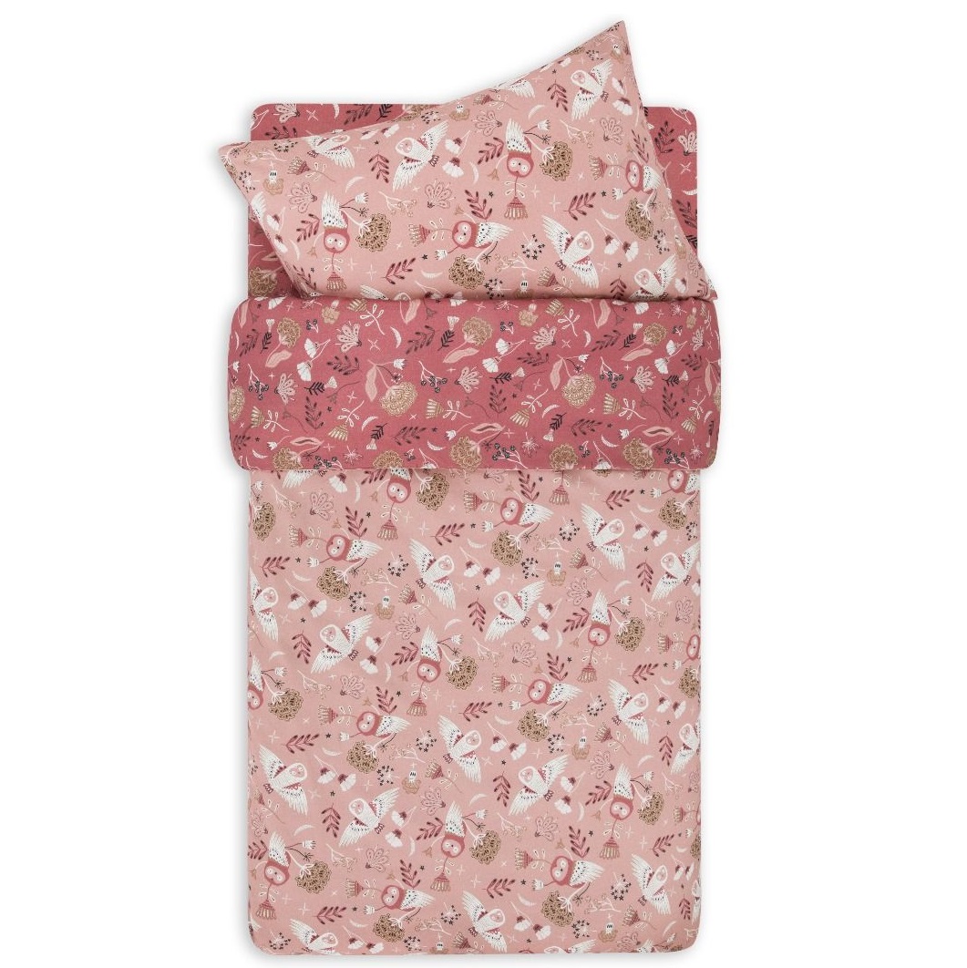 Komplet pościeli Owl FM - 140x200 + poduszka 70x80 - Nie