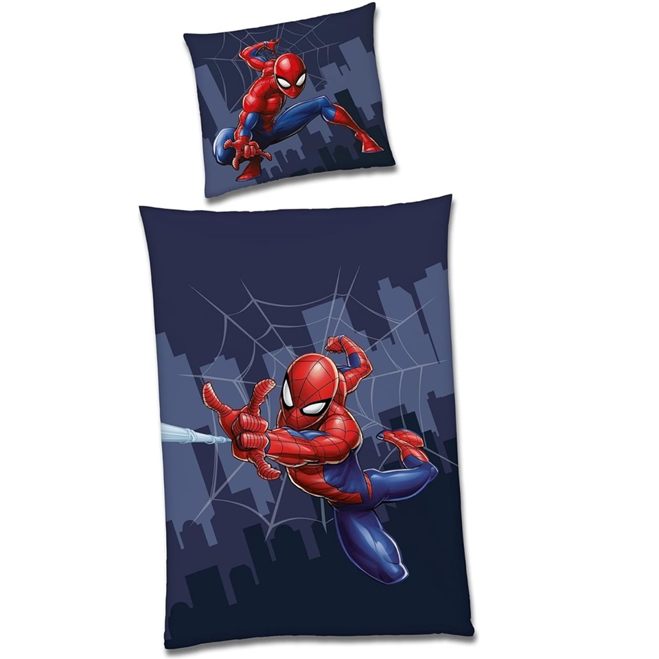 Komplet pościeli bawełnianej 140x200 cm Spiderman MA