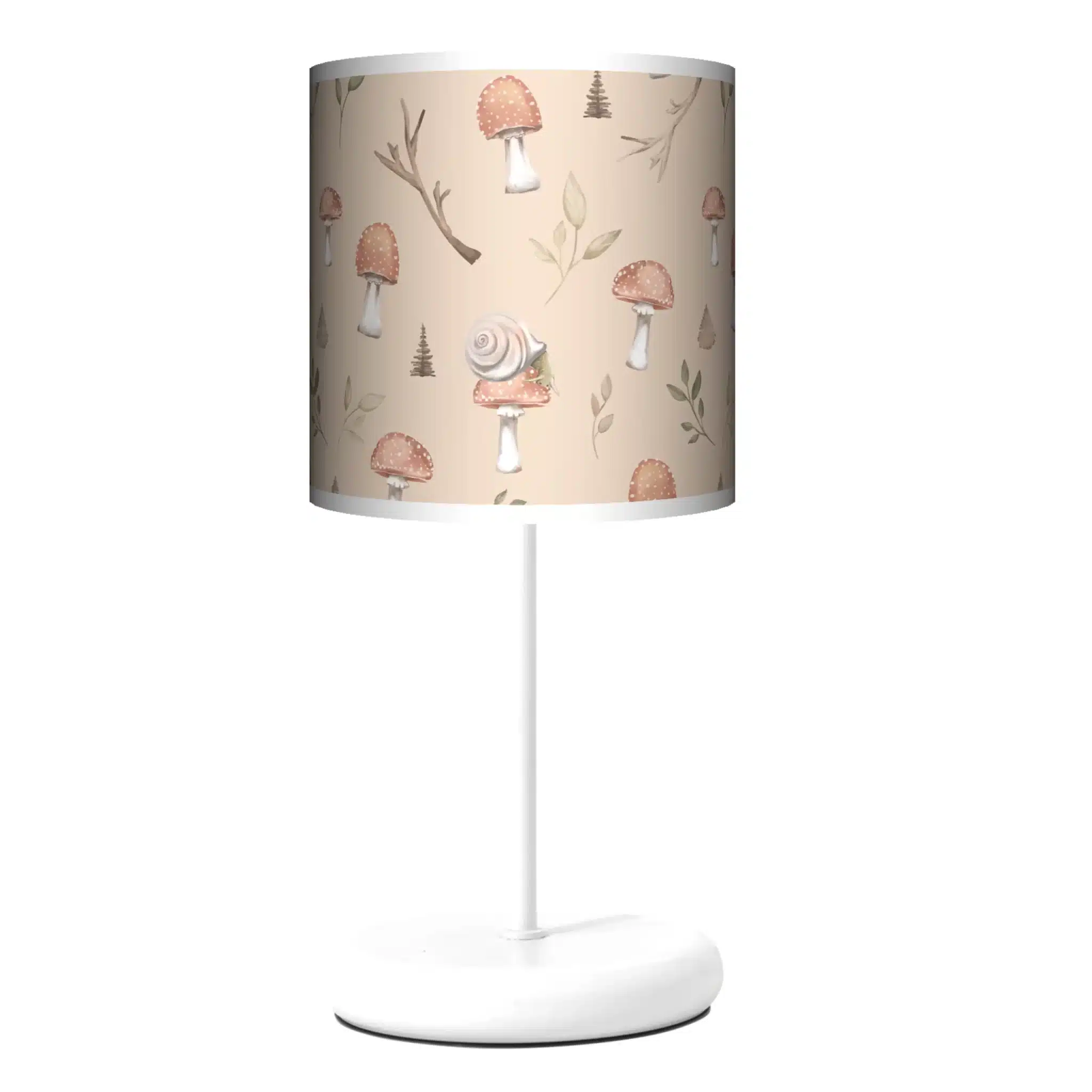 Lampa stojąca EKO Forest Story Pattern 3 - kolor podstawy biały FL