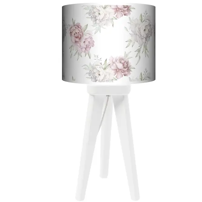 Lampa Trójnóg mała Romantic Pattern 1 kolor podstawy do wyboru FL - wenge