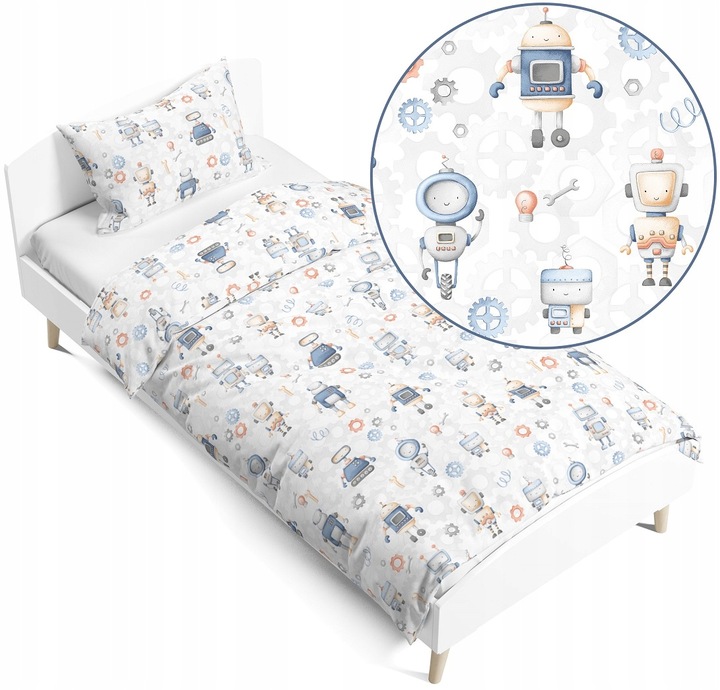 Komplet pościeli 140x200 cm Roboty AL