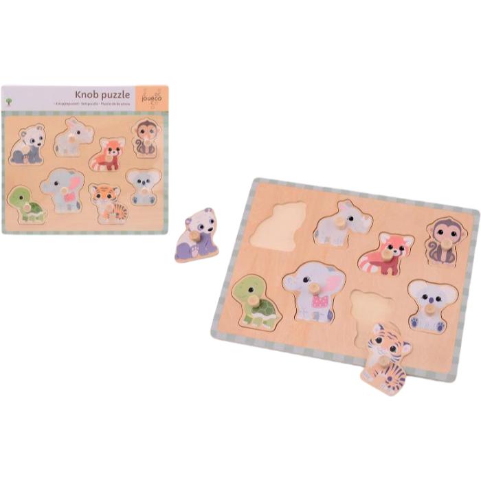Drewniane puzzle układanka The Wildies Family AG