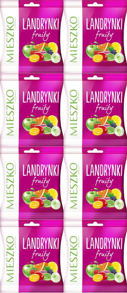 8x Cukierki Mieszko, owocowy, 90g