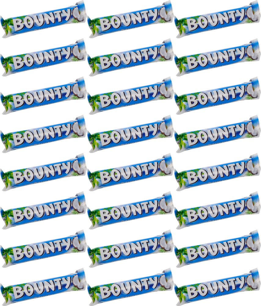 24x Baton Bounty, kokosowy w czekoladzie, 57g