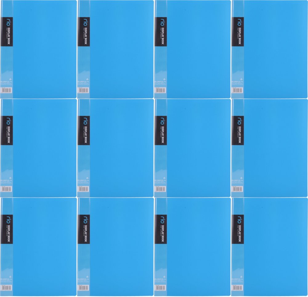 12x Album ofertowy Deli Rio, A4, 60 koszulek, niebieski