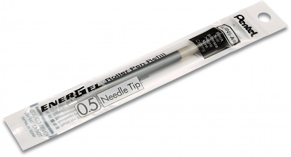 Wkład wymienny Pentel EnerGel LRN5, 0.5mm, czarny