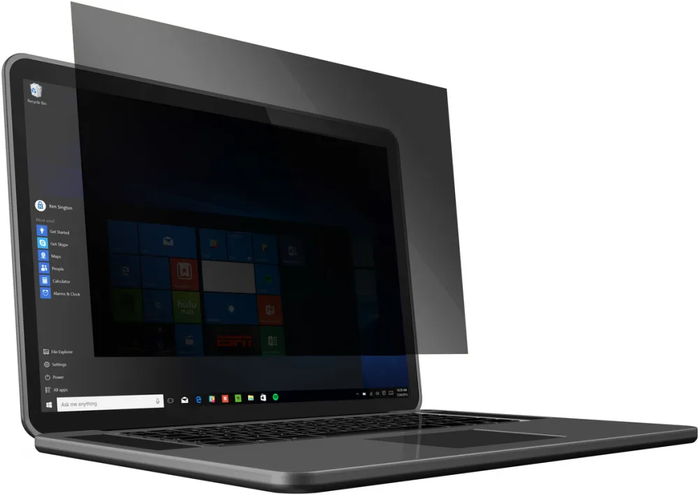 Filtr prywatyzujący do laptopów Kensington, 16:10, 13.3", 2-stronny, nakładany