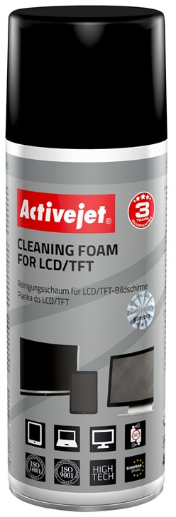 Pianka do czyszczenia matryc LCD/TFT Activejet AOC-105, 400ml
