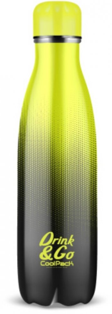 Butelka termiczna/termos CoolPack Drink&Go, 500ml, Gradient Lemon