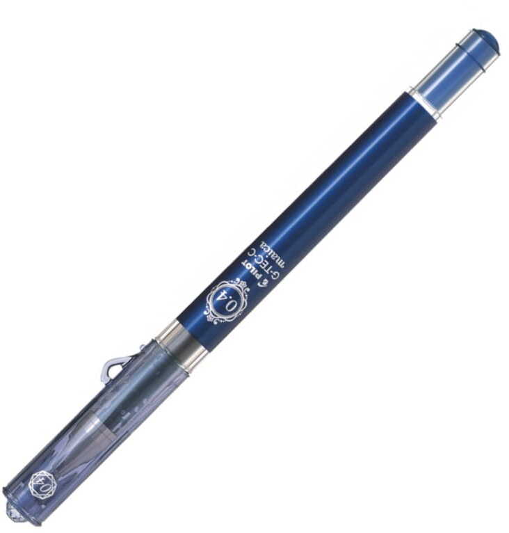 Długopis żelowy Pilot G-Tec Maica, 0.4mm, granatowy