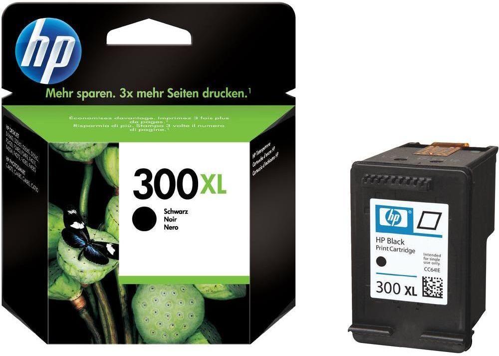 Tusz Hp 300XL (CC641EE), 600 stron, black (czarny)