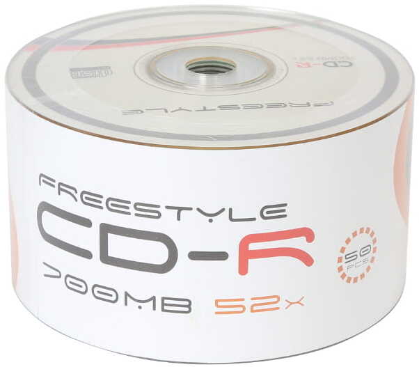 Płyta CD-R Omega Freestyle, 700 MB, 50 sztuk