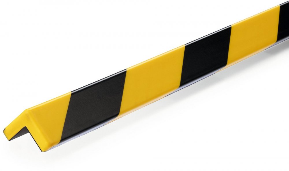 Profil ochronny ostrzegawczy Durable C20, magnetyczny, 1m, ochrona narożników, żółto-czarny