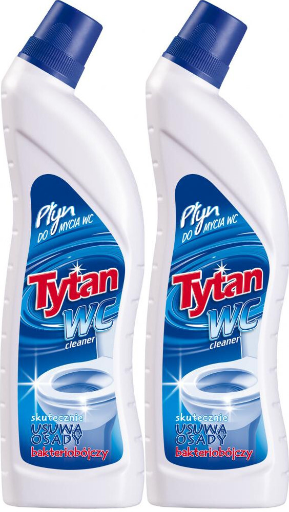 2x Płyn do czyszczenia WC Tytan, morski, 700g