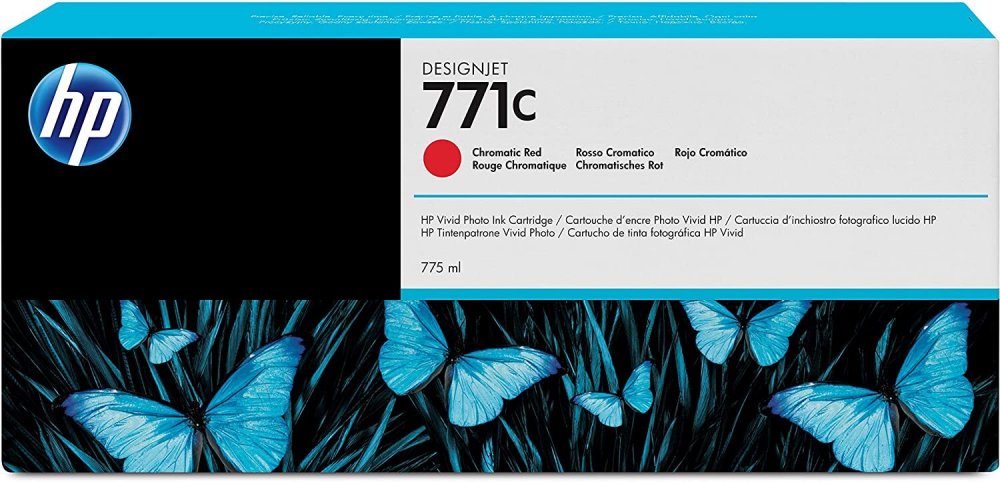 Tusz HP 771C (B6Y08A), 775ml, chromatic red (chromatycznay czerwony)