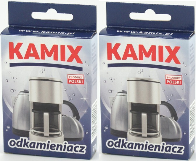 2x odkamieniacz do sprzętu AGD Kamix, proszek, 50g