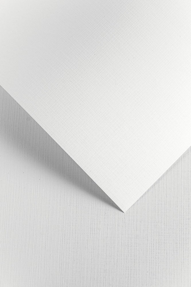 Karton ozdobny Galeria Papieru Kratka, A4, 240g/m2, 20 arkuszy, biały
