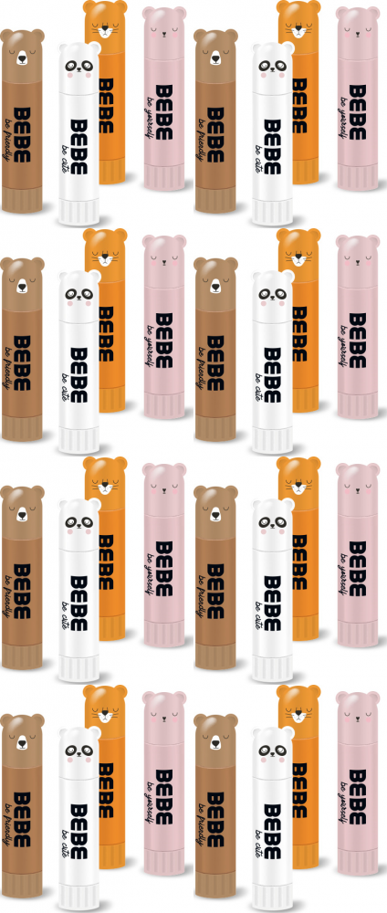 8x Klej w sztyfcie Interdruk BEBE Friends, 15g, 1 sztuka