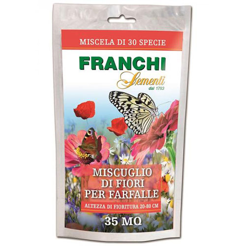 1 pac, Flori pentru fluturi, amestec de soiuri - Semințe: Mod de ambalare: 400 ml