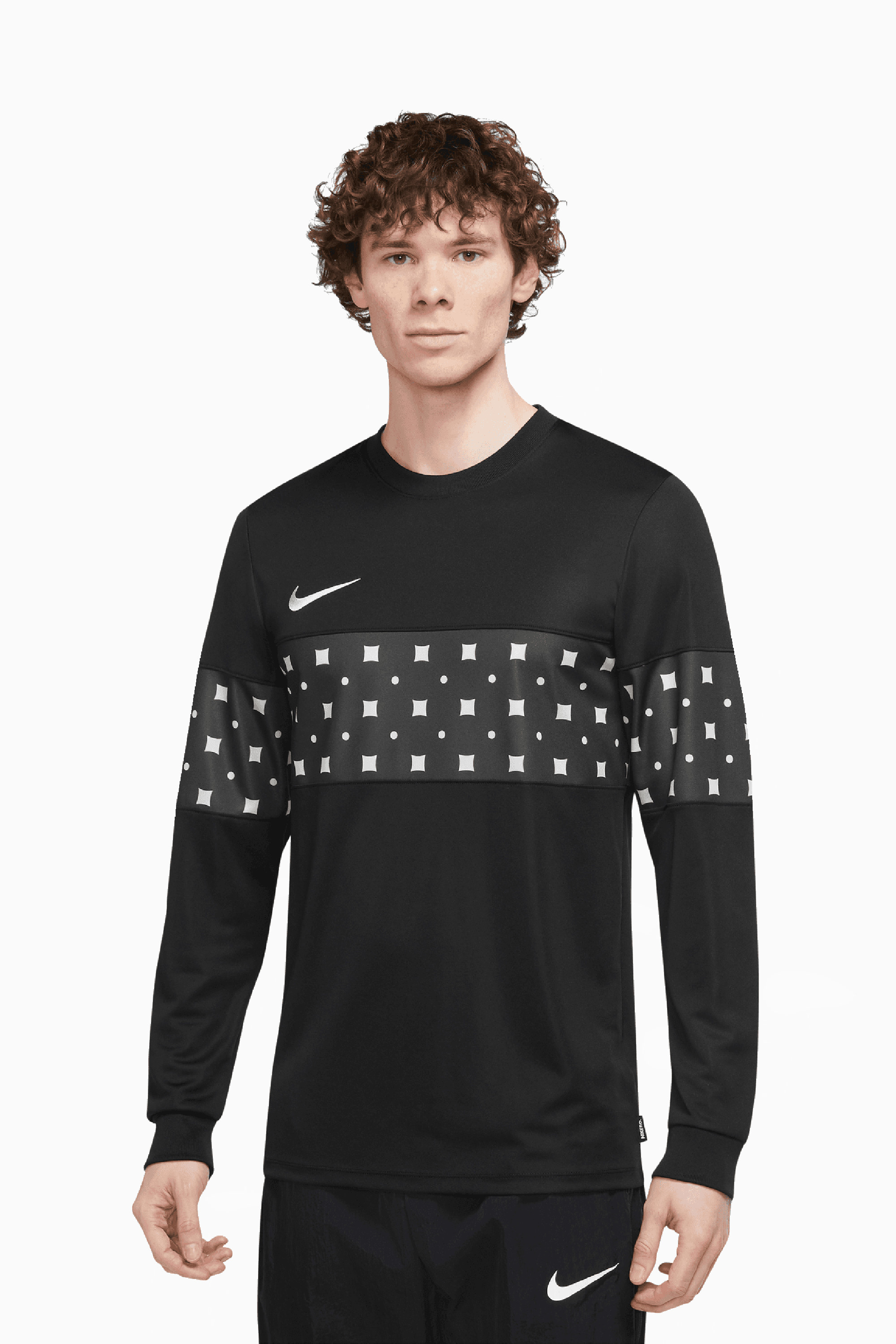 Koszulka z długim rękawem Nike Dri-FIT F.C. Libero - Czarny