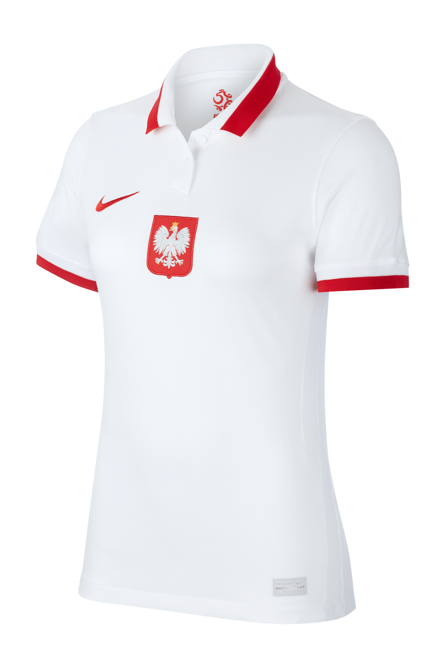 Koszulka Reprezentacji Polski Nike Breathe Stadium 2020 Domowa Damska - Biały