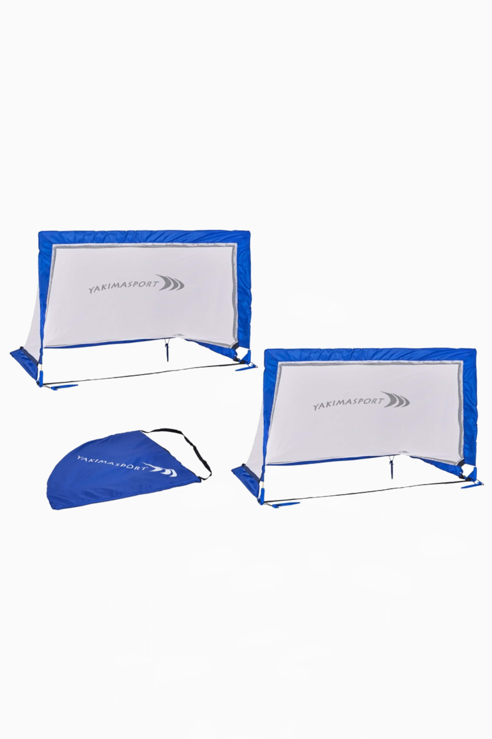 Bramka Yakimasport POP-UP kwadratowa (wym. 1,2 x 0,8 m) 2 sztuki + torba