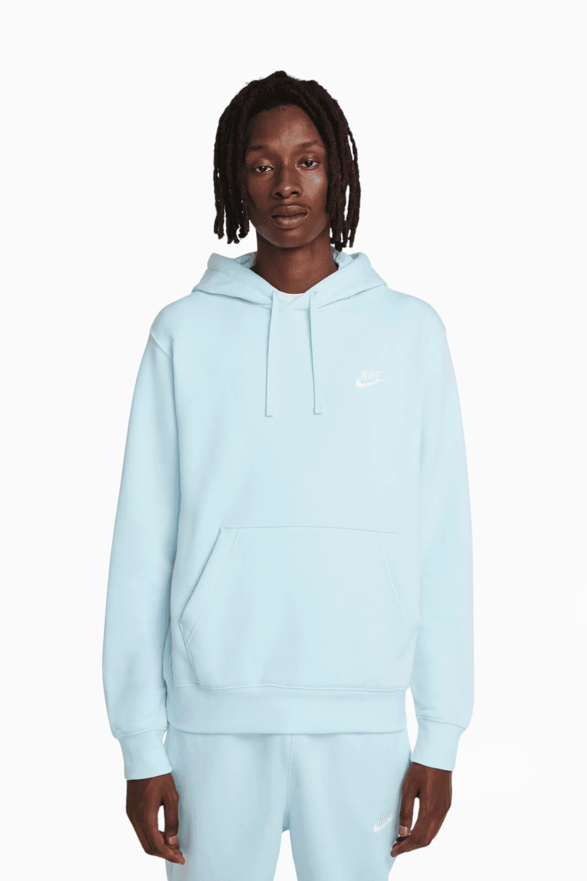 Bluza z kapturem Nike Sportswear Club Fleece - Błękitny