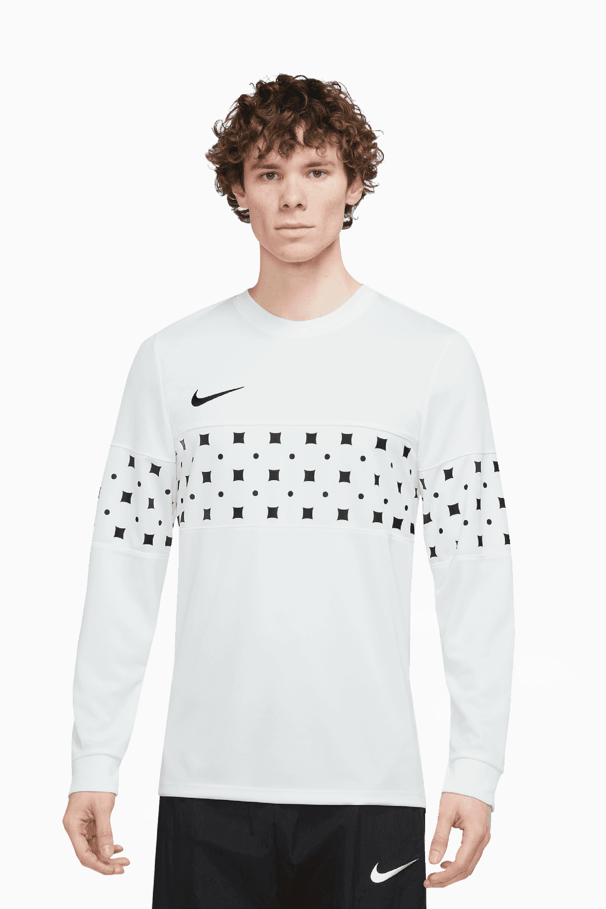 Koszulka z długim rękawem Nike Dri-FIT F.C. Libero - Biały