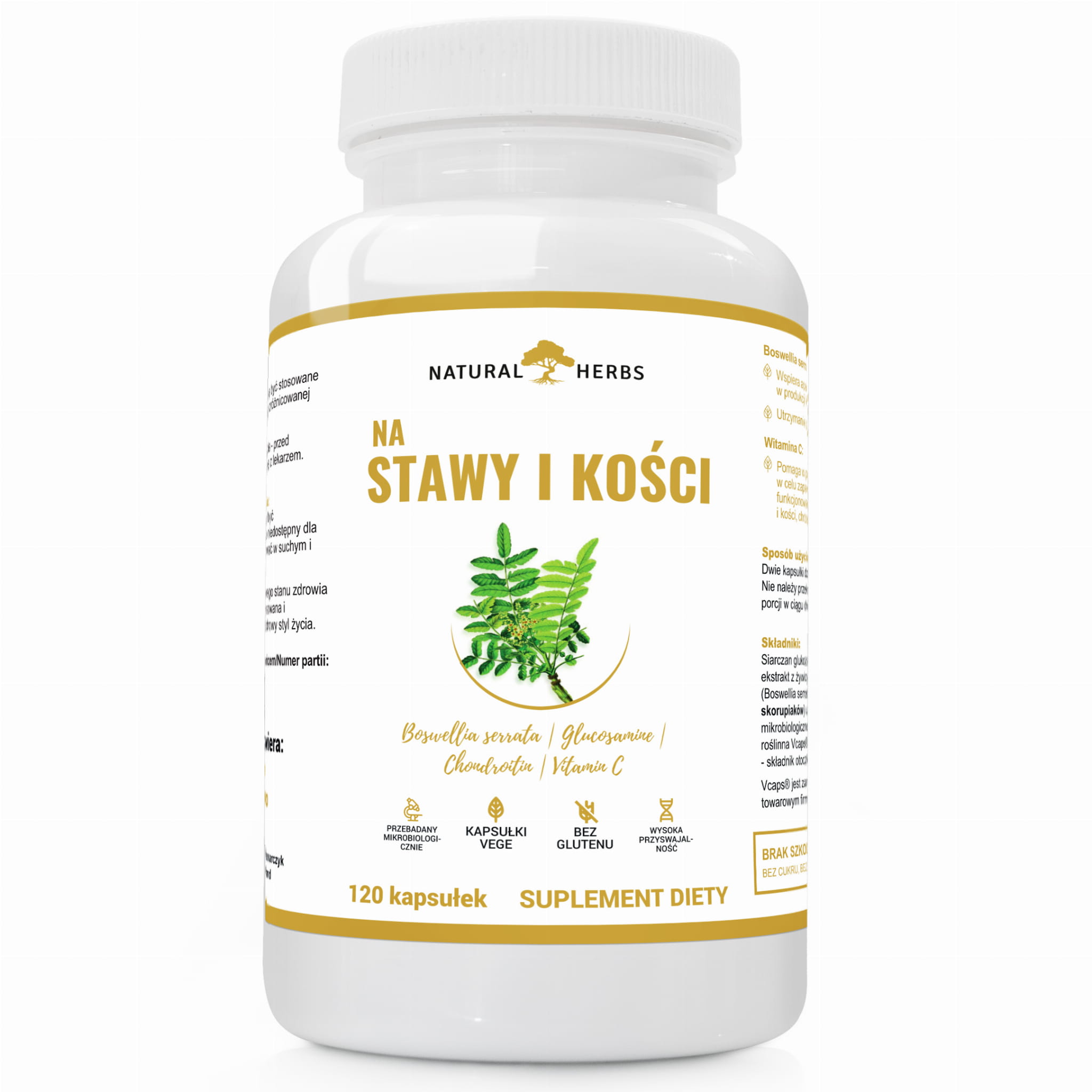 Na stawy kadzidłowiec Complex 500mg 120kaps AltoPharma