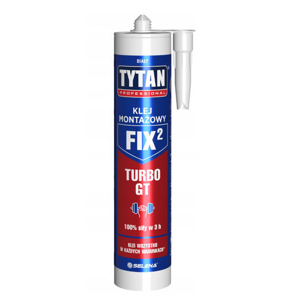 Klej montażowy Fix2 High Tack 280ml biały