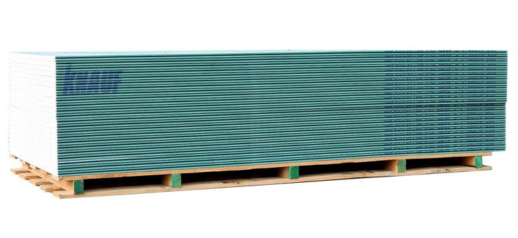 Płyta Gips-Karton impregnowana KNAUF 2,6 x 1,2m x 12,5mm