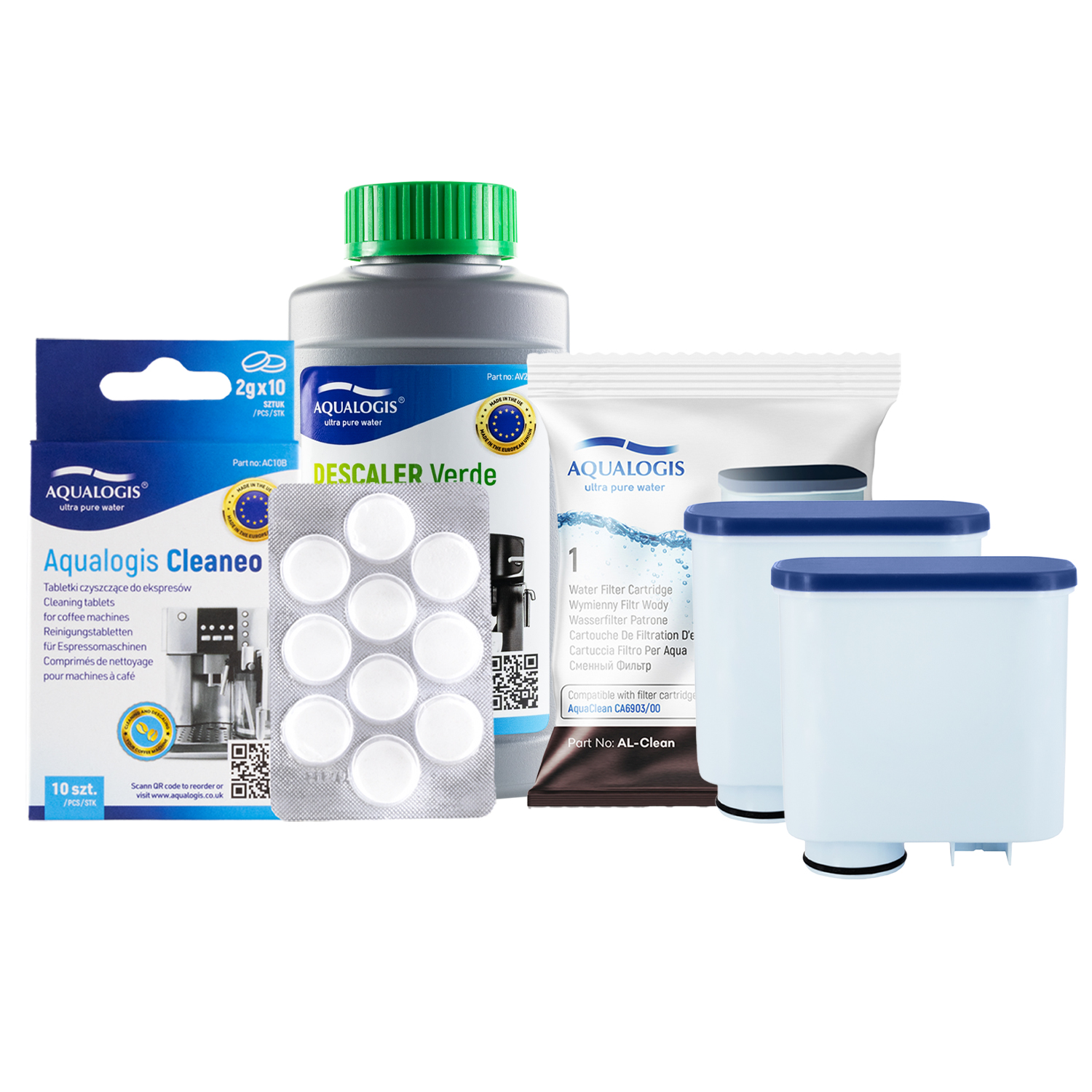 2 Filtr Do Ekspresu Philips LatteGo CA6903 Odkamieniacz 250ml Tabletki Odtłuszczające