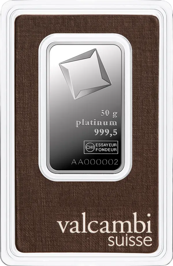 50 g sztabka platyny - wysyłka 24 h!