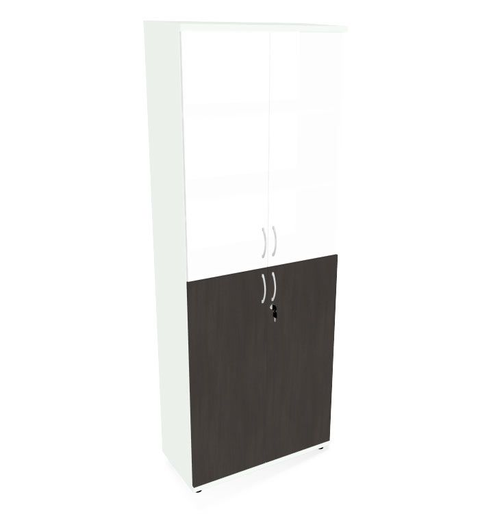 HEBE TS614 regał z witryną 80,2x40x219,5h