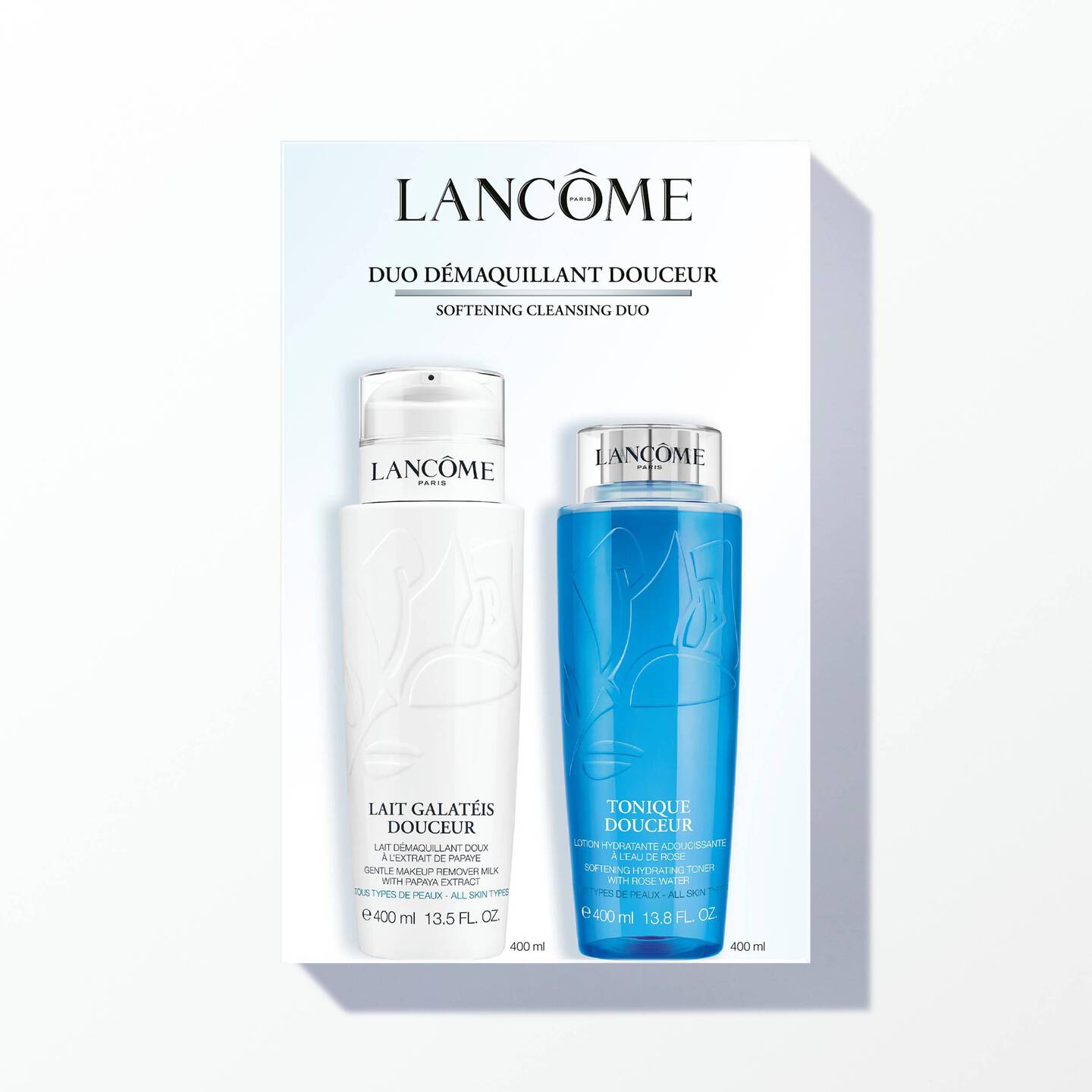 Lancôme ZESTAW DO OCZYSZCZANIA TWARZY 400 ML - Zestaw prezentowy 400 ml